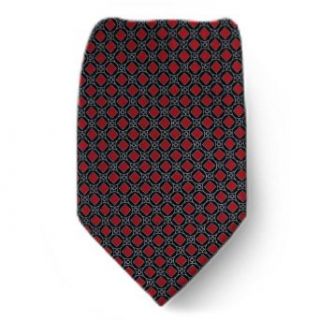 DKNY 245   Black   Red   D.K.N.Y. Designer Silk Necktie at  Mens Clothing store Dkny Tie