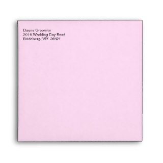 Business Formal Pink Lace Envelope
