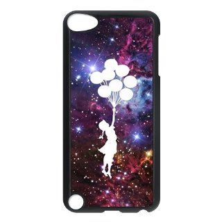 Customize Banksy Balloon Girl IPod Touch 5 Wheel Case Custom Music Case for IPod Touch 5th   Players & Accessories