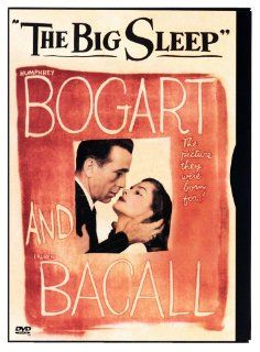 The Big Sleep (Snap case) Humphrey Bogart, Lauren Bacall, Martha Vickers, Dorothy Malone, Howard Hawks Movies & TV