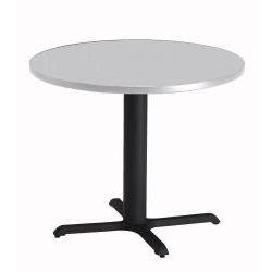 Mayline Bistro Dining height 30 inch Round Table Mayline Utility Tables