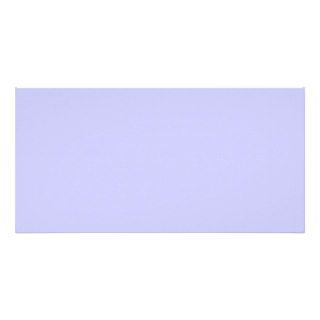 Plain Light Purple Color Background. Photo Greeting Card