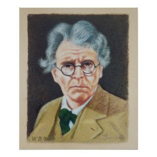 William Butler Yeats Poster