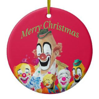 Lou Jacob Clown Christmas Ornament