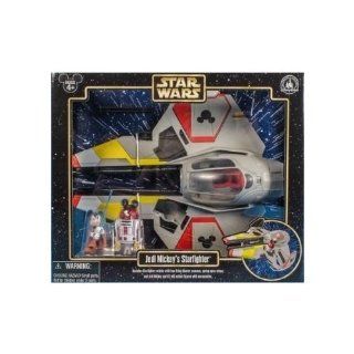 Disney Star Wars Weekends 2013 Mickey's Starfigher Vehicle Playset with Jedi Mickey & R2MK   Theme Park Exclusive Limited Edition Toys & Games
