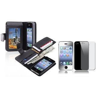 BasAcc Case/ Card Holder/ Mirror LCD Protector for Apple iPhone 4/ 4S BasAcc Cases & Holders
