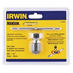 Irwin Hanson T handle Adjustable Tap Socket 1766068