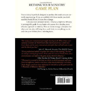 Seven Practices of Effective Ministry Andy Stanley, Lane Jones, Reggie Joiner 9781590523735 Books