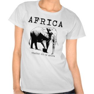 AFRICA ELEPHANT TEE SHIRT