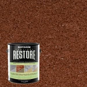 Restore 1 gal. Navajo Red Vertical Liquid Armor Resurfacer for Walls and Siding 43124