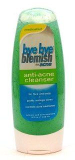 Bye Bye Blemish Anti Acne Cleanser 8 fl oz (236 ml) (Pack of 3)  Facial Cleansing Products  Beauty