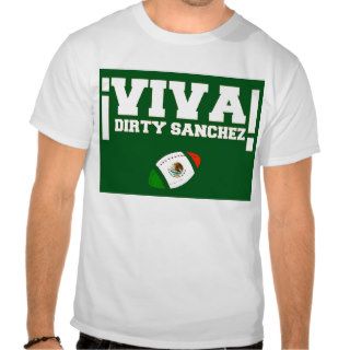 'VIVA DIRTY SANCHEZ' NEW YORK FOOTBALL T SHIRT