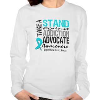 Addiction Recovery Take A Stand Against Addiction Tees