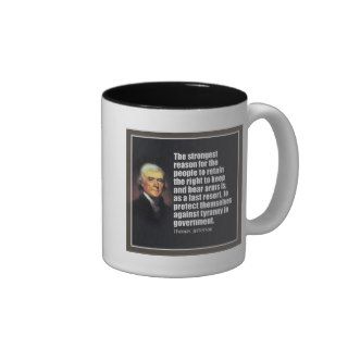 Thomas Jefferson Quote Mugs