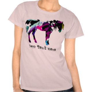 Girly Pink Horse T Shirt