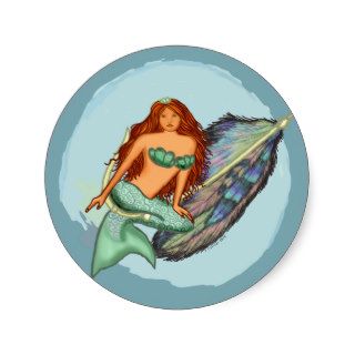 Mermaid Fishing Lure Sticker