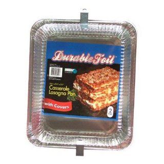 DURABLE FOIL Casserole Lasagna Foil Pan Sold in packs of 12 Kitchen & Dining