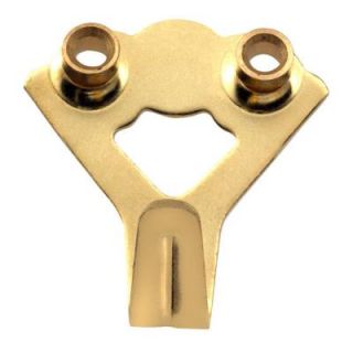 OOK 100 lb. Brass Plated Steel Concrete and Brick Picture Hanger 50037