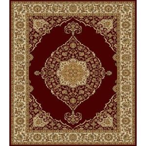 Home Dynamix Bazaar Emy HD2587 Red/Ivory 5 ft. 2 in. x 7 ft. 2 in. Area Rug 2 HD2587 215