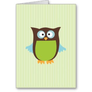 Cute Owl Greeting Cards
