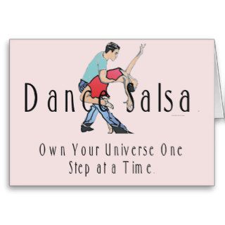 TOP Dance Salsa Card