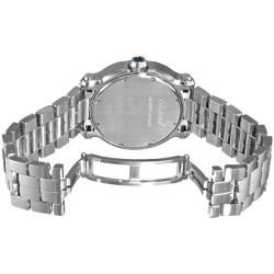 Chopard Women's 'Happy Sport Round' Mother of Pearl Dial Diamond Watch Chopard Women's Chopard Watches