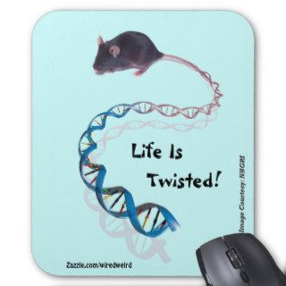 Life Is Twisted Mouse Pad