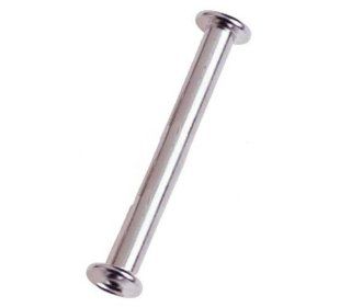 Kolo Nickel Plated Brass Extension Posts 2" (5.0cm), Pack of Two.  Sheet Protectors 