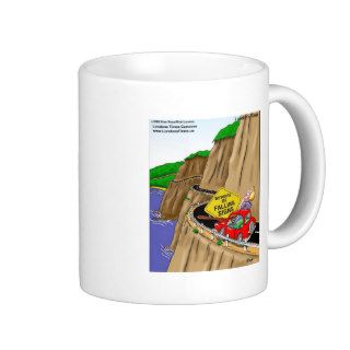 Beware Of Falling Signs Funny Gifts Cards Tees Etc Mugs