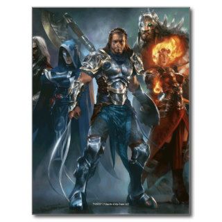 Magic The Gathering   Planeswalkers Postcard