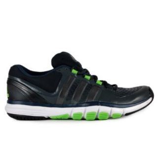Adidas CQ 270 Trainer Shoe   Dark Onyx/Ray Green (Men) Shoes