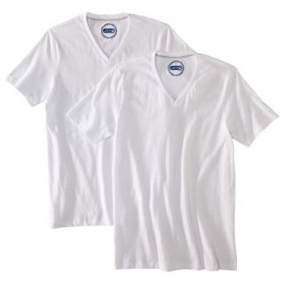 JKY by Jockey 2Pk V Neck T Shirts   White XLT