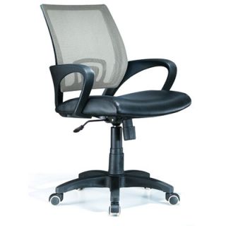 LumiSource Officer Office Chair OFC OFFCR Color Silver