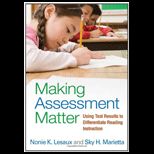 Making Assessment Matter