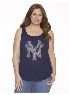 Lane Bryant Plus Size New York Yankees embellished tank     Womens Size 14/16,