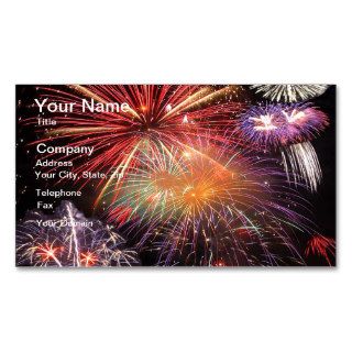 Fireworks Finale Business Card