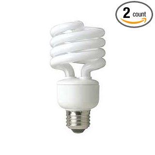 LumaPro 12T273 CFL, 23W, Spiral, T3 3/8 Dia., Medium Compact Fluorescent Bulbs