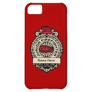 Junior Firefighter's Badge Custom iPhone 5C Cases