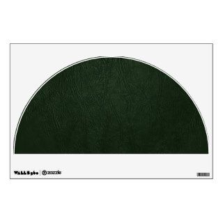 Glossy Green Leather   Close up Texture Wall Graphic