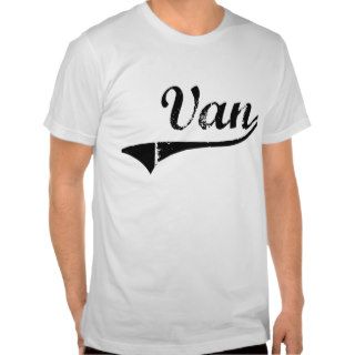 Van Classic Style Name T shirt