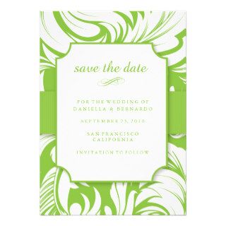 Modern Style Save The Date Invitation
