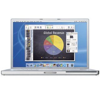 Apple PowerBook Laptop 17" M9110LL/A (1.33 GHz PowerPC G4, 512 MB RAM, 80 GB Hard Drive, DVD R/CD RW Drive)  Laptop Computers  Computers & Accessories