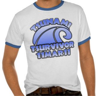 Survivor   Tsunami    11 Mar 11 Shirts