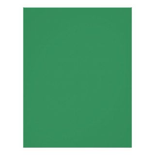 Sea Green Stylish Color Design Flyer