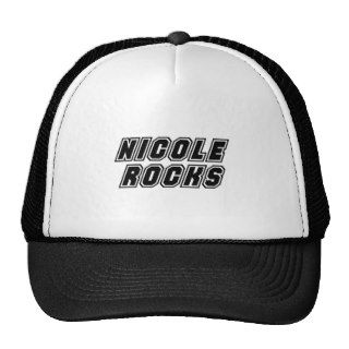 Nicole Rocks Mesh Hat