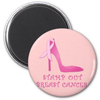 Stamp Out Breast Cancer Products Refrigerator Magnet