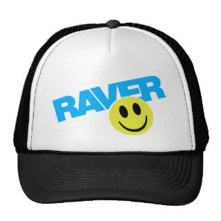 Raver   Raver Music DJ Clubbing Rave Hat