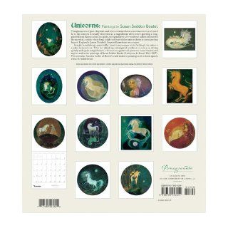 Unicorns 2009 Wall Calendar Pomegranate, Susan Seddon Boulet 9780764943041 Books