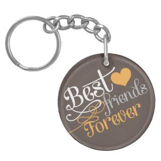 BFF   Fashion Best Friends Forever with Photo Acrylic Keychains