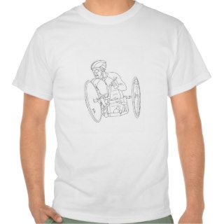 Hand Cycle Bicycle T Shirt